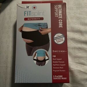 Fitsplint Maternity Belly Support Band Sz M